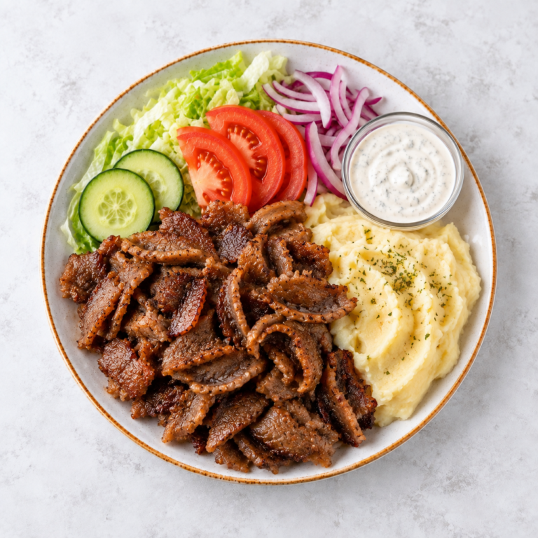 Kebab med mos