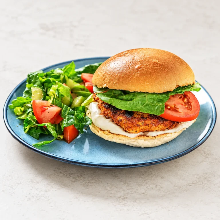 Kycklingburger tallrik 150g