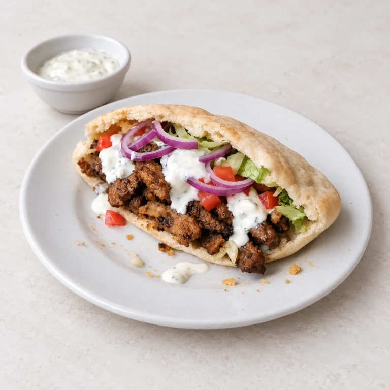 Kebab med bröd