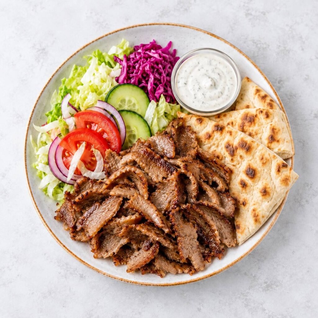 Kebab med bröd