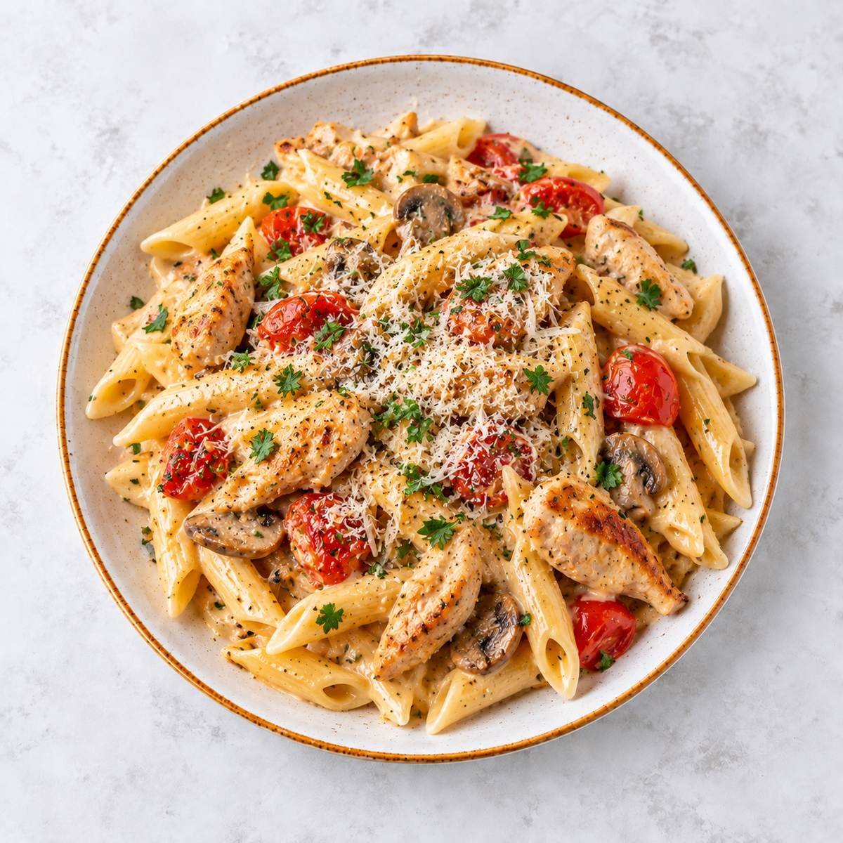 Kyckling Pasta