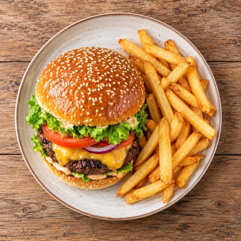 Hamburgare Tallrik 90g