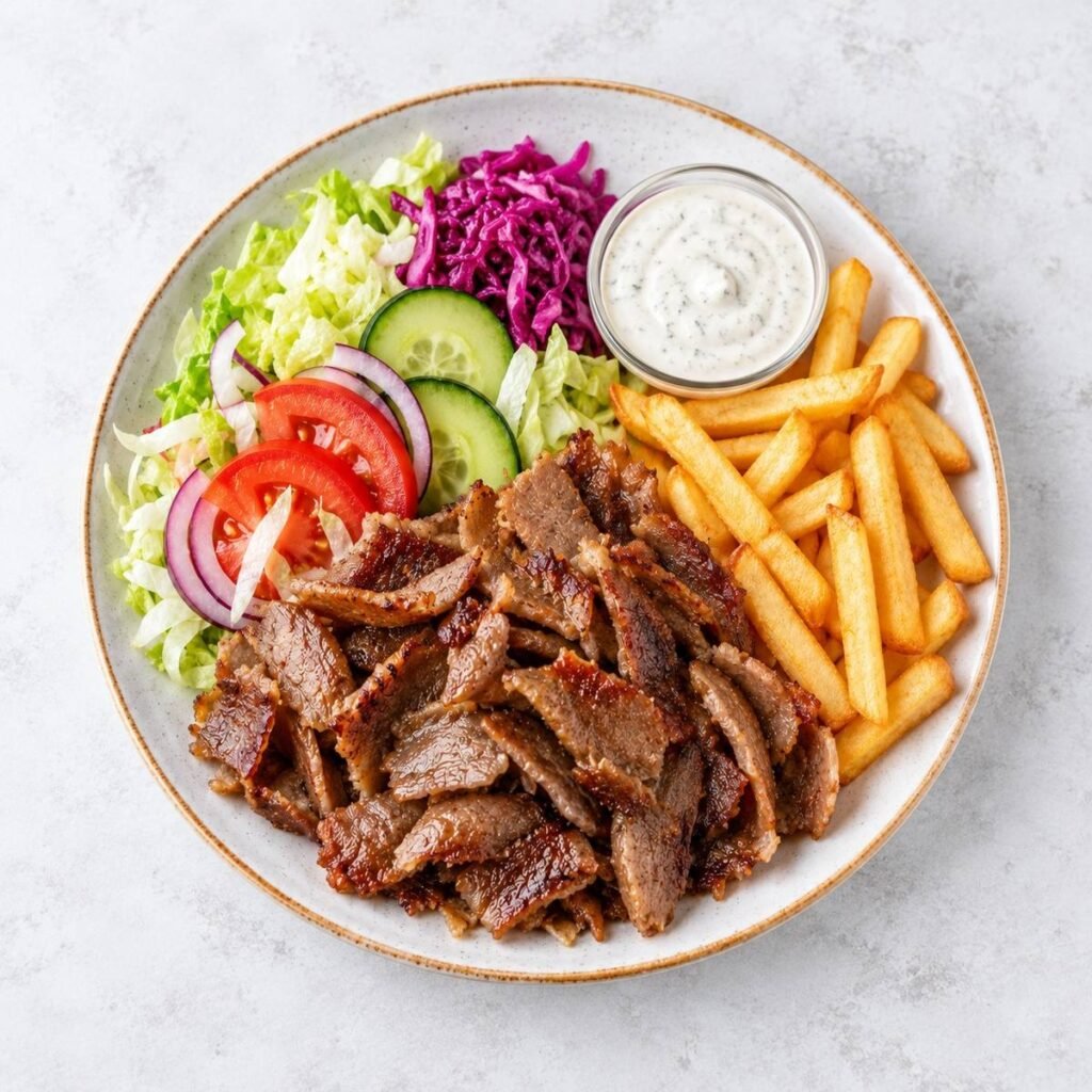 Kebabtallrik