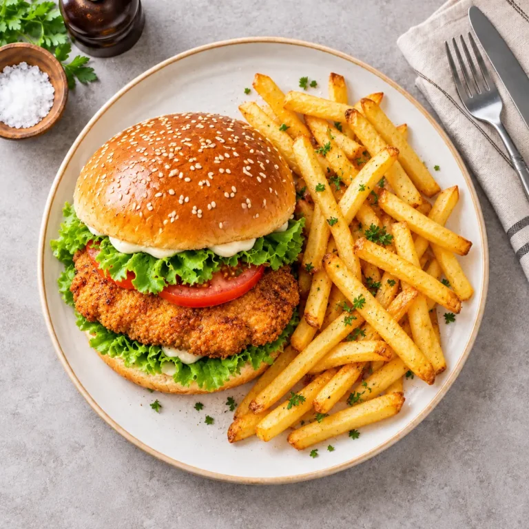 Kycklingburger tallrik 150g