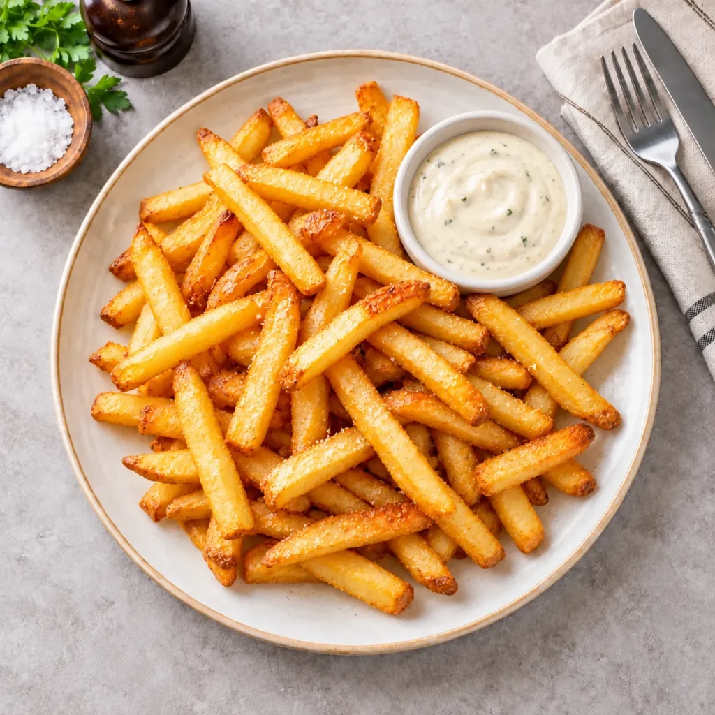 Pommes tallrik